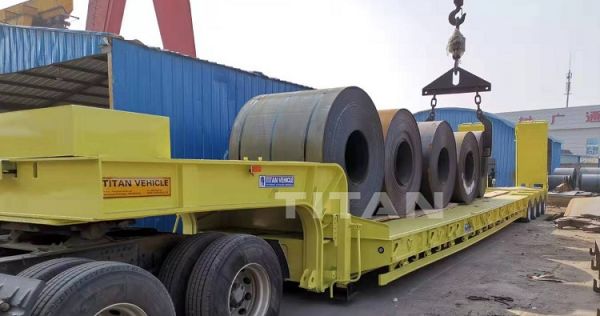 What are the types of low loader semi-trailers?
