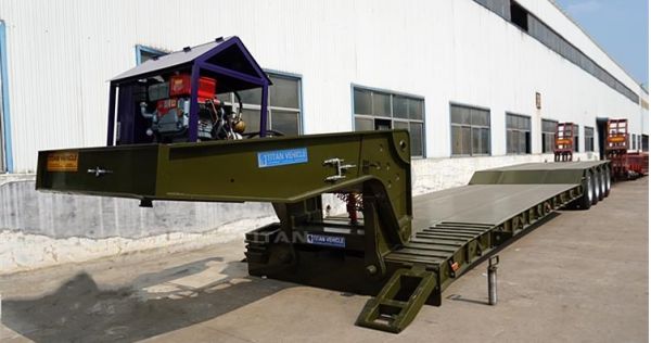 Removable Gooseneck Trailer - 60ton Removable Gooseneck Trailer Technology