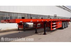 40 Foot Truck Flatbed Trailer for Sale in Dominica 