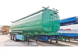Tri Axle 45CBM Fuel Tanker Trailer will be sent to Mauritania Nouakchott