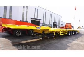 6 Axle 62 Meters Extendable Trailer for Blade will be Sent to Hai Phong Vietnam