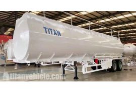 2 Axle Petroleum Tanker Trailer with Bogie Suspension will be sent to Burundi Gitega