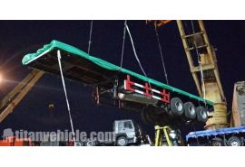 60 Ton Fence Cargo Truck Trailer for Sale In Namibia Luderitz