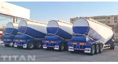 Multiple 55cbm Dry Bulk Tanker Trailers will be sent to Mozambique