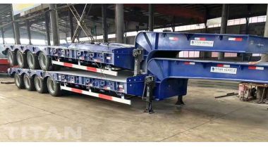 4 Axle 100 Ton Lowbed Truks will be sent to Nigeria