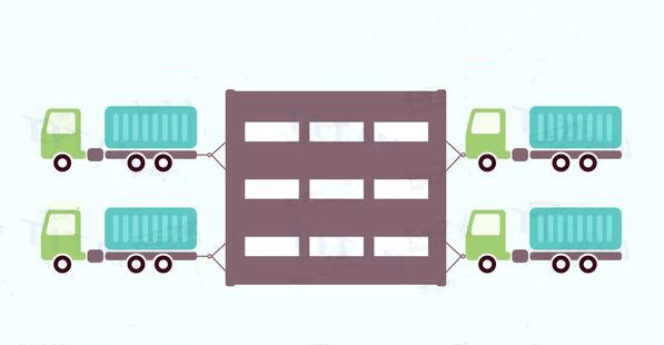 Lowbed semi trailer