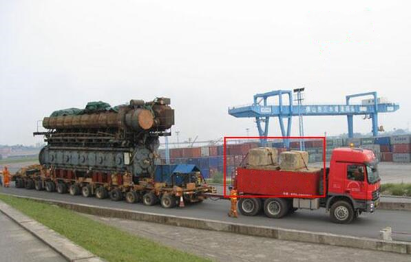 Lowbed semi trailer
