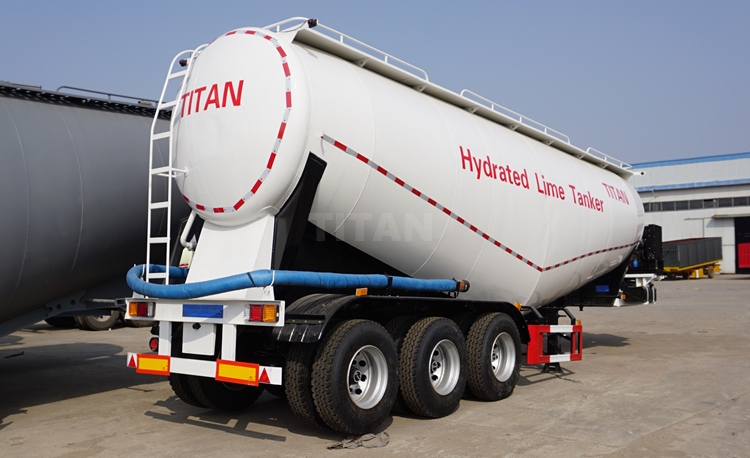 TITAN 40 tons bulk cement tanker trailer for sale