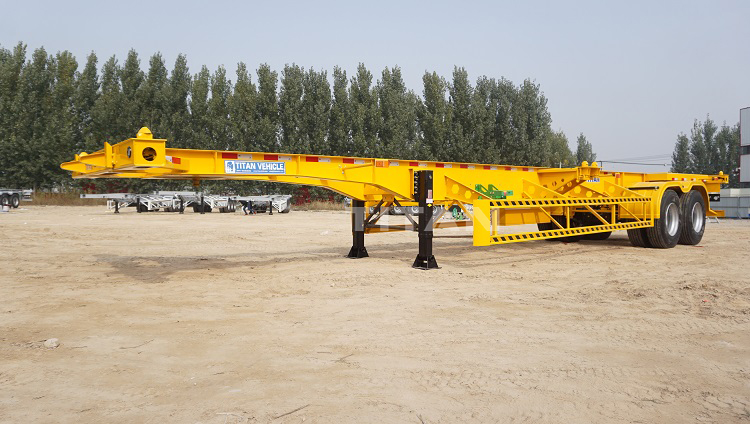 What is the difference between different models of container chassis trailer?