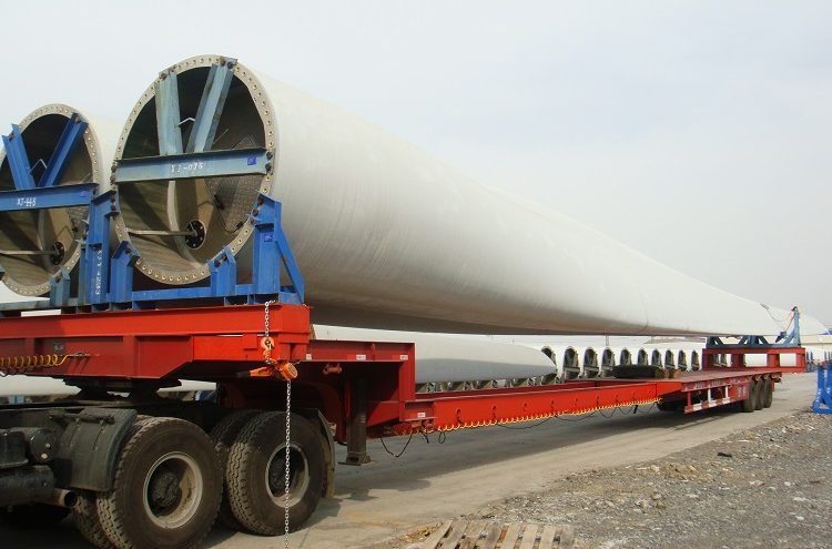 Extendable low bed trailer for sale