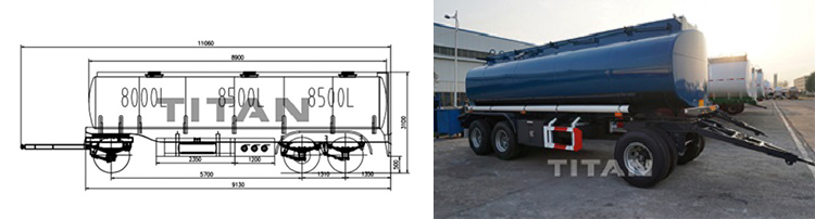 What is the difference between drawbar flatbed trailer and a platform semi-trailer?