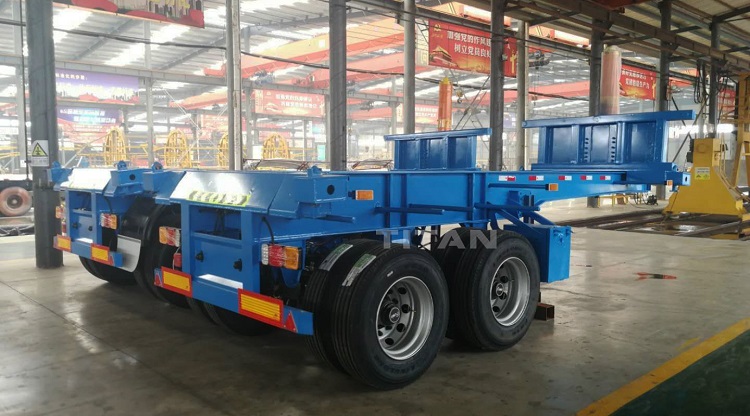 What is the difference between different models of container chassis trailer?