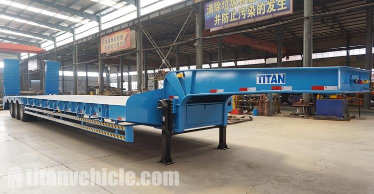 3 Axle 80 Ton Excavator Trailer for Sale in Nigeria Lagos