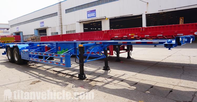 23 Axle 40ft Skeleton Trailer for Sale in Namibia Luderitz