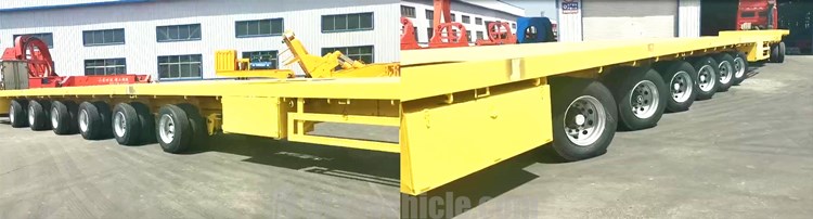 6 Axle 62 Meters Trailer will be Sent to Vietnam