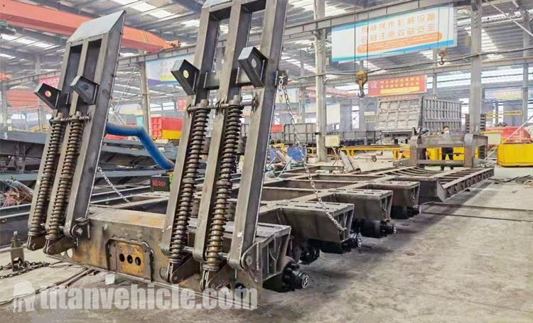 Heavy Haul 100T Excavator Trailer for Sale in Guyana