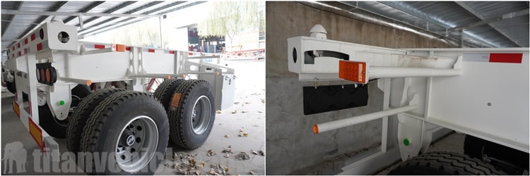 20Ft Container Chassis Trailer will be sent to Nigeria