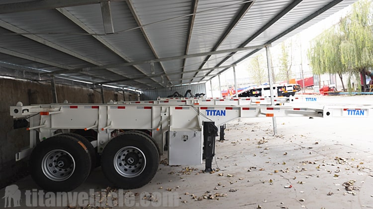 20Ft Container Chassis Trailer will be sent to Nigeria