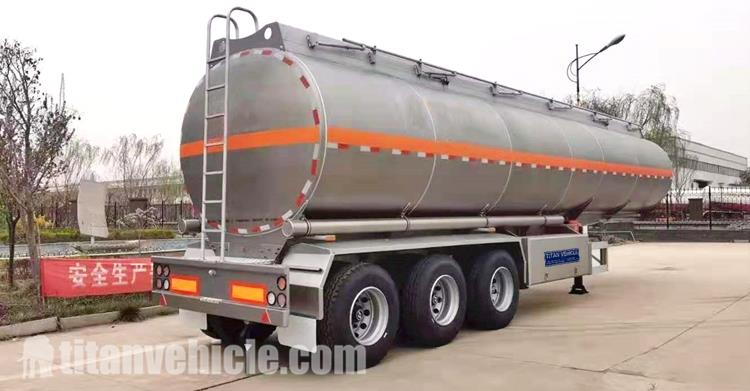 Tri Axle Aluminum Tanker Trailer for Sale