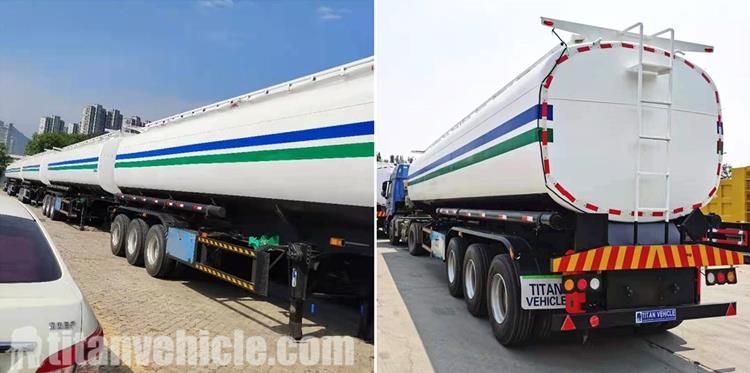 Details of 45CBM Petrol Tanker Trailer for Sale Price