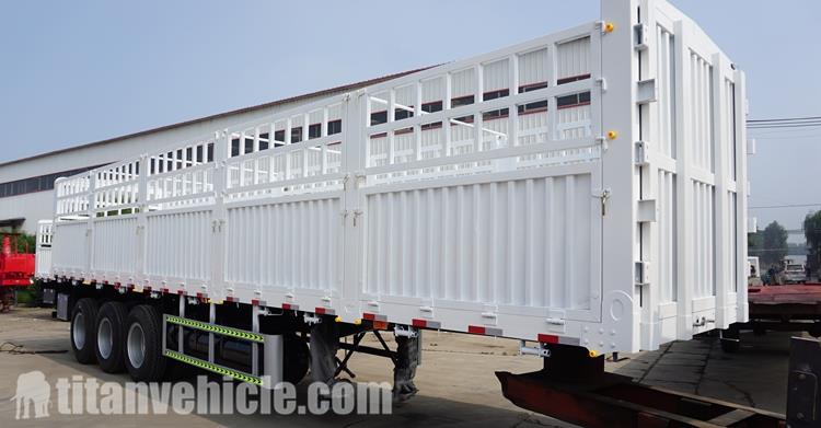 Tri Axle 60 Ton Stake Semi Trailer for Sale in Kenya Nairobi