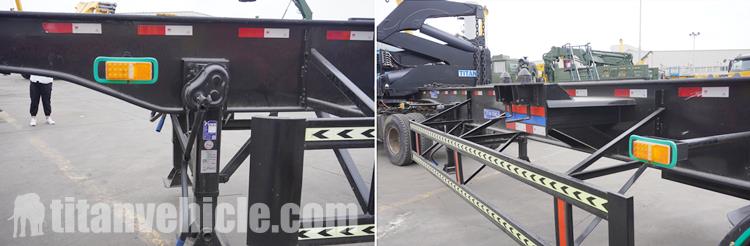 Control Systerm of Container Loadeing Trailer
