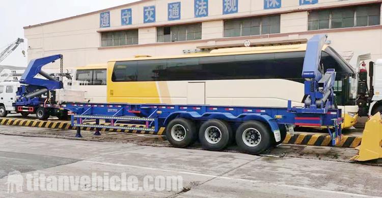 37 Ton 20/40Ft Side Lifter Trailer for Sale with Best Price