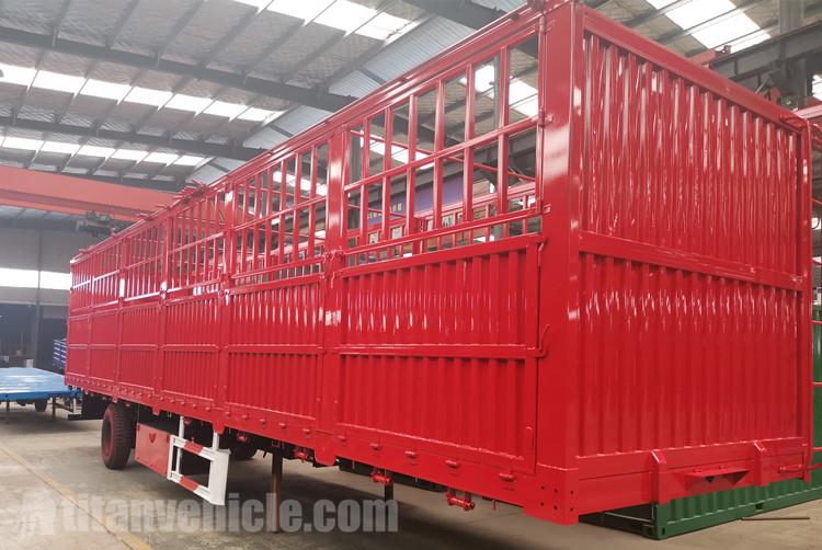 60 Ton Stake Semi Trailer for Sale in Cote d'Ivoire