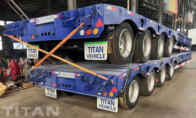 4 Axle 100 Ton Lowbed Truks for Sale in Nigeria