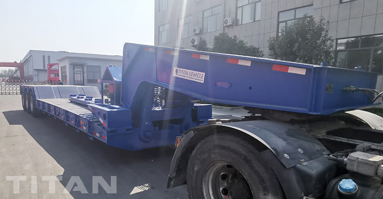 60 Ton Tri Axle Gooseneck Detachable Trailer for Sale in Jamaica