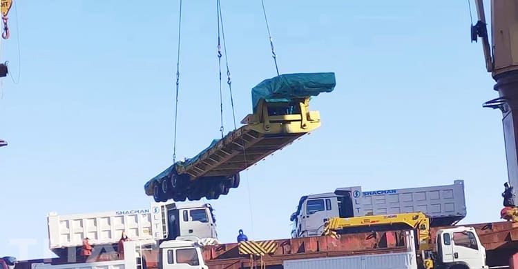 80T 3 Axle Detach Gooseneck Trailer for Sale in Guinea