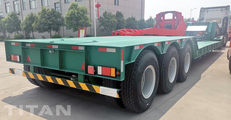 Tri Axle Detachable Gooseneck Trailer for Sale In Guyana