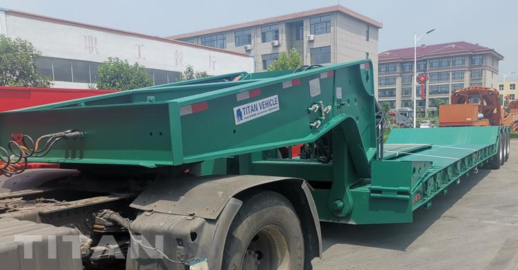 Tri Axle Detachable Gooseneck Trailer for Sale In Guyana