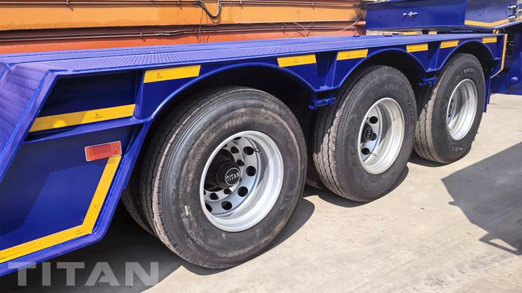 80 Ton Detachable Gooseneck Trailer for Sale in Guyana