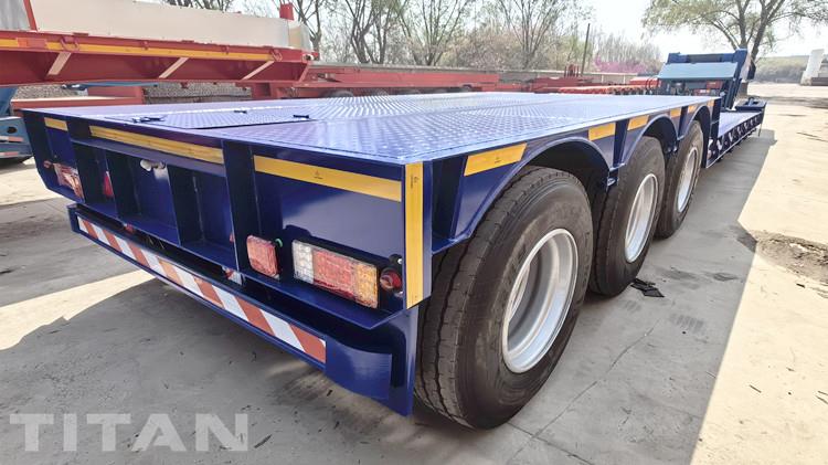 80 Ton Detachable Gooseneck Trailer for Sale in Guyana