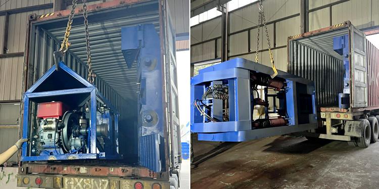 Shipping Package Services of Detachable Removable Gooseneck Trailer