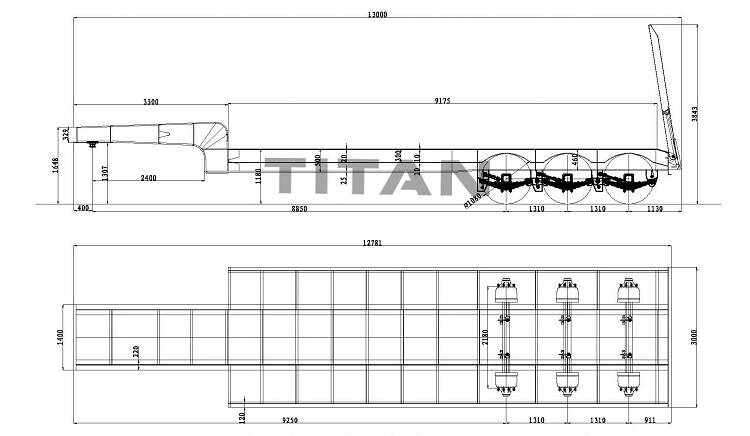 Used Low bed Trailers Price | Low Loader Trailer for Sale South Africa