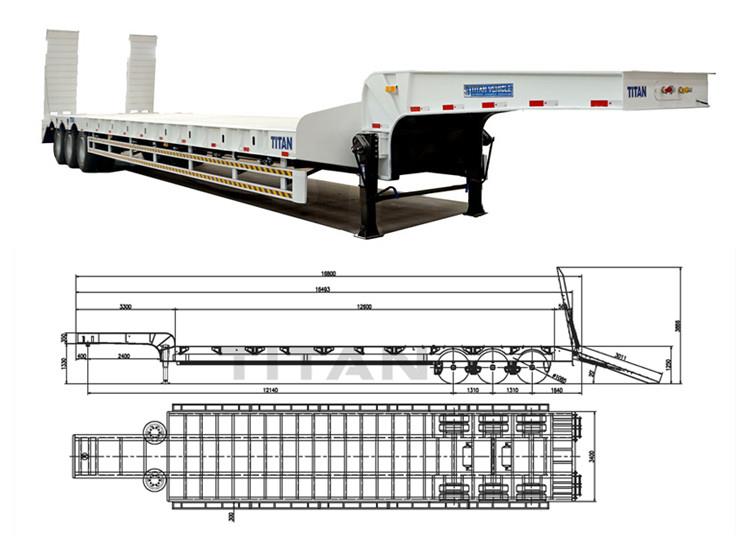 Different Models of Low Bed Trailer - Semi Low Bed Trailer for Sale in Nigeria