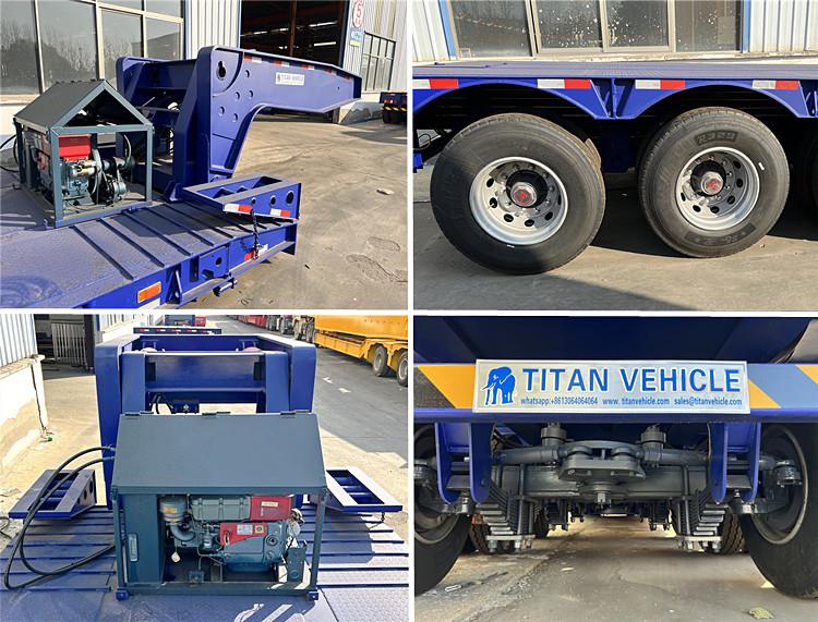 Detachable Gooseneck Lowboy Trailer for Sale in Nigeria