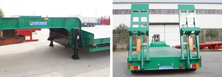 China 6 Axle Low Bed Trailer Truck Price in Namibia 