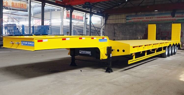 40ft Semi Low Bed Trailer for Sale in Sierra Leone