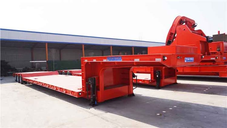 Used Tri Axle 50 Tons Low Loader Trailers for Sale