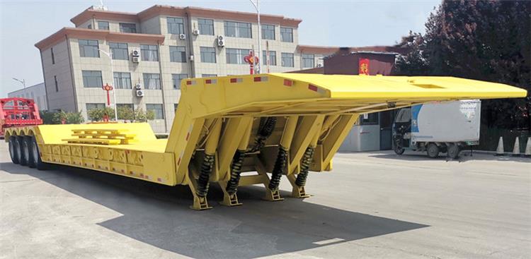 Load King Folding Neck Lowboy for Sale | Folding Gooseneck Lowboy Trailers