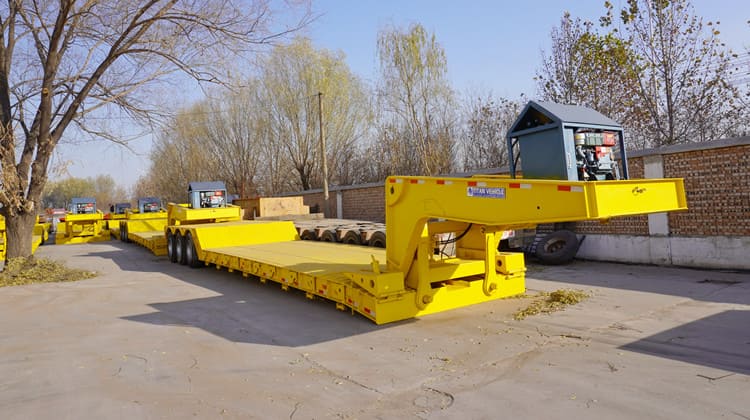 Hydraulic Detachable Gooseneck Trailer | Detachable Neck Trailer