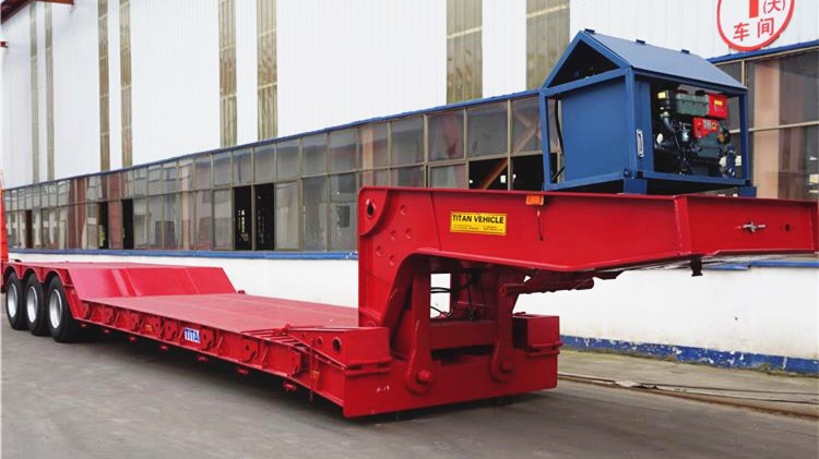 80ton Lowboy Trailer Manufacturers Near Me in Nigeria
