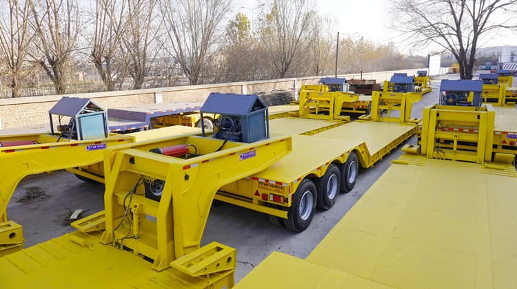 Hydraulic Detachable Gooseneck Trailer | Detachable Neck Trailer
