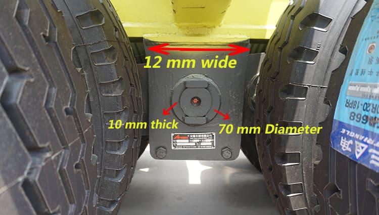 150 ton detachable lowboy trailer