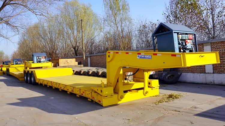 Kaufman Detachable Gooseneck 55 Ton Lowboy Trailers for Sale
