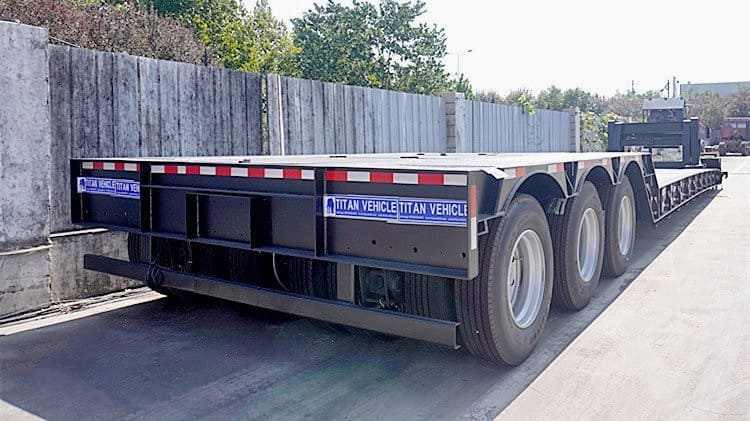 Kaufman 150 Ton Detachable Gooseneck Lowboy Trailer for Sale - Construction Series