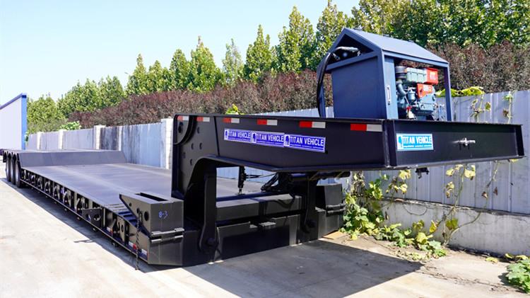 Kaufman 150 Ton Detachable Gooseneck Lowboy Trailer for Sale - Construction Series